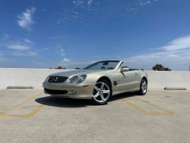 2003 MERCEDES-BENZ SL-CLASS CONVERTIBLE V8, 5.0 LITER SL 500 ROADSTER 2D