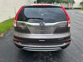 2015 HONDA CR-V SUV 4-CYL, I-VTEC, 2.4 LITER TOURING SPORT UTILITY 4D