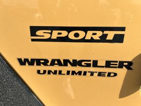 2013 JEEP WRANGLER SUV V6, 3.6 LITER UNLIMITED SPORT SUV 4D