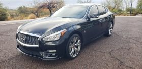 2016 INFINITI Q70 SEDAN V6, 3.7 LITER 3.7 SEDAN 4D at The One Autosales Inc in Phoenix , AZ 85022  33.60461470880989, -112.03641575767358