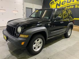 2007 JEEP LIBERTY SUV V6, 3.7 LITER SPORT UTILITY 4D