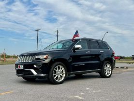 2014 JEEP GRAND CHEROKEE SUV V6, FLEX FUEL, 3.6 LITER SUMMIT SPORT UTILITY 4D