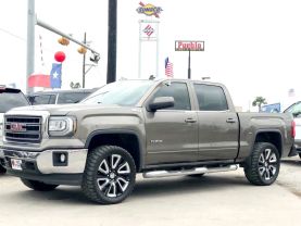 2014 GMC SIERRA 1500 CREW CAB PICKUP V8 ECOTEC3 FLEX FUEL 5.3L SLE PICKUP 4D 5 3/4 FT