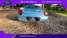 2002 FORD THUNDERBIRD CONVERTIBLE V8, 3.9 LITER CONVERTIBLE 2D