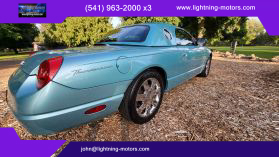 2002 FORD THUNDERBIRD CONVERTIBLE V8, 3.9 LITER CONVERTIBLE 2D