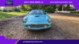 2002 FORD THUNDERBIRD CONVERTIBLE V8, 3.9 LITER CONVERTIBLE 2D