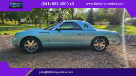 2002 FORD THUNDERBIRD CONVERTIBLE V8, 3.9 LITER CONVERTIBLE 2D