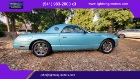 2002 FORD THUNDERBIRD CONVERTIBLE V8, 3.9 LITER CONVERTIBLE 2D