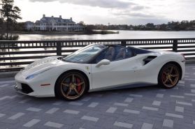 2017 FERRARI 488 SPIDER CONVERTIBLE V8, TURBO, 3.9 LITER CONVERTIBLE 2D