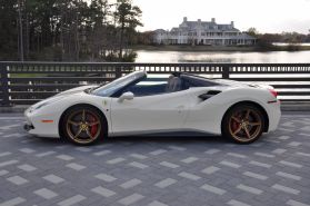 2017 FERRARI 488 SPIDER CONVERTIBLE V8, TURBO, 3.9 LITER CONVERTIBLE 2D