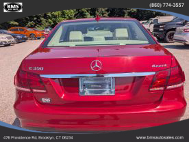 2014 MERCEDES-BENZ E-CLASS SEDAN V6, 3.5 LITER E 350 4MATIC SEDAN 4D