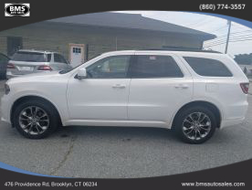 2019 DODGE DURANGO SUV V6, 3.6 LITER GT PLUS SPORT UTILITY 4D