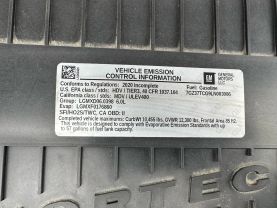 2020 GMC SAVANA COMMERCIAL CUTAWAY