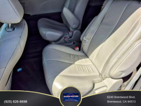 2013 TOYOTA SIENNA VAN V6, 3.5 LITER XLE MINIVAN 4D