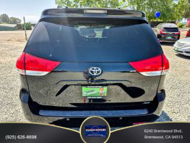 2013 TOYOTA SIENNA VAN V6, 3.5 LITER XLE MINIVAN 4D