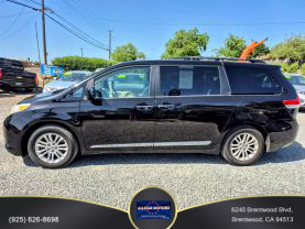 2013 TOYOTA SIENNA VAN V6, 3.5 LITER XLE MINIVAN 4D