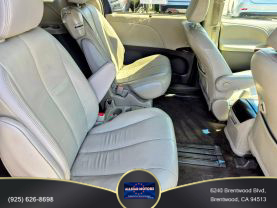 2013 TOYOTA SIENNA VAN V6, 3.5 LITER XLE MINIVAN 4D