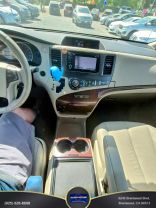 2013 TOYOTA SIENNA VAN V6, 3.5 LITER XLE MINIVAN 4D