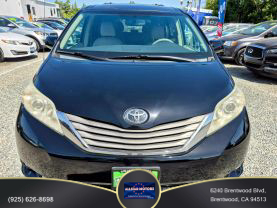 2013 TOYOTA SIENNA VAN V6, 3.5 LITER XLE MINIVAN 4D