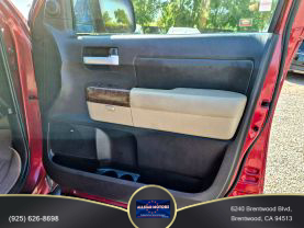 2010 TOYOTA TUNDRA CREWMAX PICKUP V8, 5.7 LITER LIMITED PICKUP 4D 5 1/2 FT