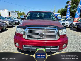 2010 TOYOTA TUNDRA CREWMAX PICKUP V8, 5.7 LITER LIMITED PICKUP 4D 5 1/2 FT
