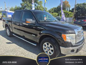 2014 FORD F150 SUPERCREW CAB PICKUP V6, ECOBOOST, 3.5L XLT PICKUP 4D 5 1/2 FT