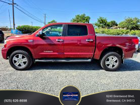 2010 TOYOTA TUNDRA CREWMAX PICKUP V8, 5.7 LITER LIMITED PICKUP 4D 5 1/2 FT