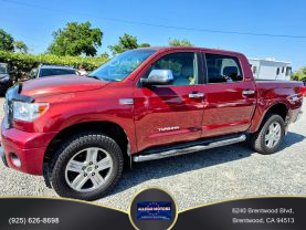 2010 TOYOTA TUNDRA CREWMAX PICKUP V8, 5.7 LITER LIMITED PICKUP 4D 5 1/2 FT