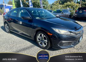 2017 HONDA CIVIC SEDAN 4-CYL, I-VTEC, 2.0 LITER LX SEDAN 4D