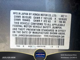 2011 HONDA FIT HATCHBACK 4-CYL, VTEC, 1.5 LITER HATCHBACK 4D