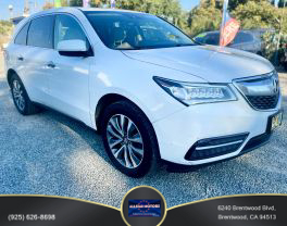 2016 ACURA MDX SUV V6, I-VTEC, 3.5 LITER SH-AWD SPORT UTILITY 4D