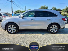 2016 ACURA MDX SUV V6, I-VTEC, 3.5 LITER SH-AWD SPORT UTILITY 4D
