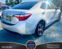 2016 TOYOTA COROLLA SEDAN 4-CYL, 1.8 LITER LE PLUS SEDAN 4D