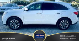 2016 ACURA MDX SUV V6, I-VTEC, 3.5 LITER SH-AWD SPORT UTILITY 4D