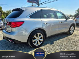 2016 ACURA MDX SUV V6, I-VTEC, 3.5 LITER SH-AWD SPORT UTILITY 4D
