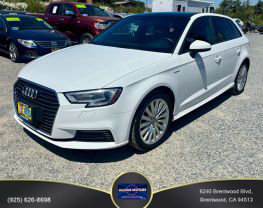 2017 AUDI A3 SPORTBACK E-TRON WAGON 4-CYL, HYBRID, 1.4T PREMIUM WAGON 4D