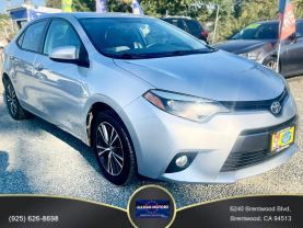 2016 TOYOTA COROLLA SEDAN 4-CYL, 1.8 LITER LE PLUS SEDAN 4D