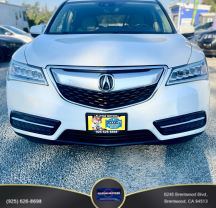 2016 ACURA MDX SUV V6, I-VTEC, 3.5 LITER SH-AWD SPORT UTILITY 4D