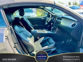 2014 FORD MUSTANG CONVERTIBLE V6, 3.7 LITER V6 PREMIUM CONVERTIBLE 2D