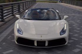 2017 FERRARI 488 SPIDER CONVERTIBLE V8, TURBO, 3.9 LITER CONVERTIBLE 2D