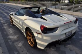 2017 FERRARI 488 SPIDER CONVERTIBLE V8, TURBO, 3.9 LITER CONVERTIBLE 2D