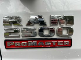 2019 RAM PROMASTER CARGO VAN CARGO V6, VVT, 3.6 LITER 2500 HIGH ROOF VAN 3D