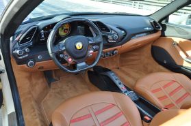 2017 FERRARI 488 SPIDER CONVERTIBLE V8, TURBO, 3.9 LITER CONVERTIBLE 2D