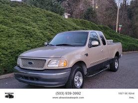 2000 FORD F150 SUPER CAB PICKUP V8, 5.4 LITER LONG BED 4D