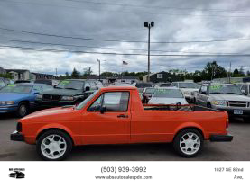 1981 VOLKSWAGEN RABBIT PICKUP REG CAB 1.6L I4 F BASE REG CAB