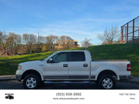 2008 FORD F150 SUPERCREW CAB PICKUP V8, FLEX FUEL, 5.4 LITER LARIAT PICKUP 4D 6 1/2 FT