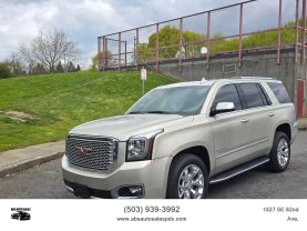2016 GMC YUKON SUV V8, ECOTEC3, 6.2 LITER DENALI SPORT UTILITY 4D