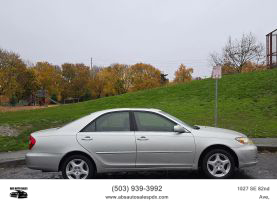 2004 TOYOTA CAMRY SEDAN 4-CYL, 2.4 LITER LE SEDAN 4D