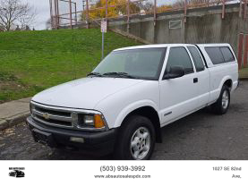 1995 CHEVROLET S10 EXTENDED CAB PICKUP V6, 4.3 LITER PICKUP