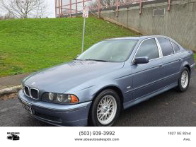 2001 BMW 5 SERIES SEDAN 6-CYL, 2.5 LITER 525I SEDAN 4D